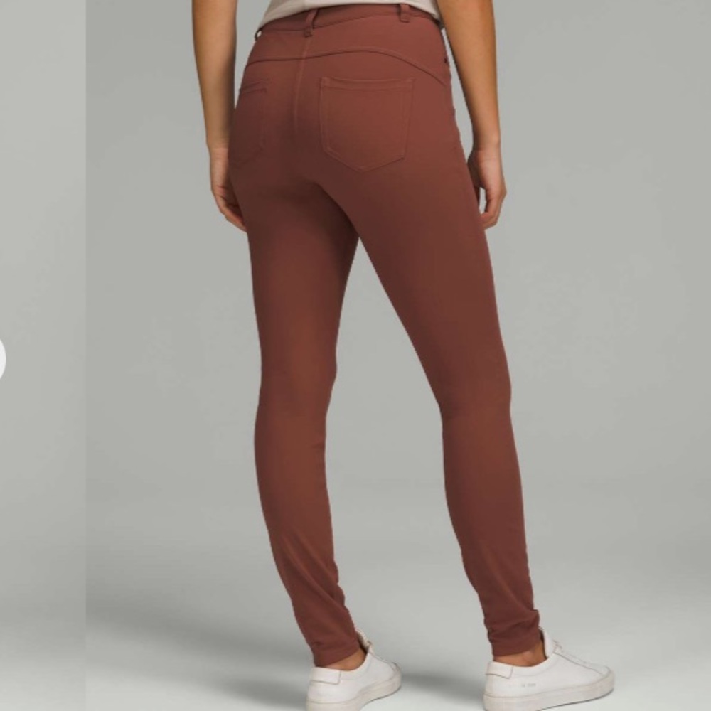 Lululemon City Sleek Slim-Fit 5 Pocket High-Rise Pant
Ancient Copper  Size 26